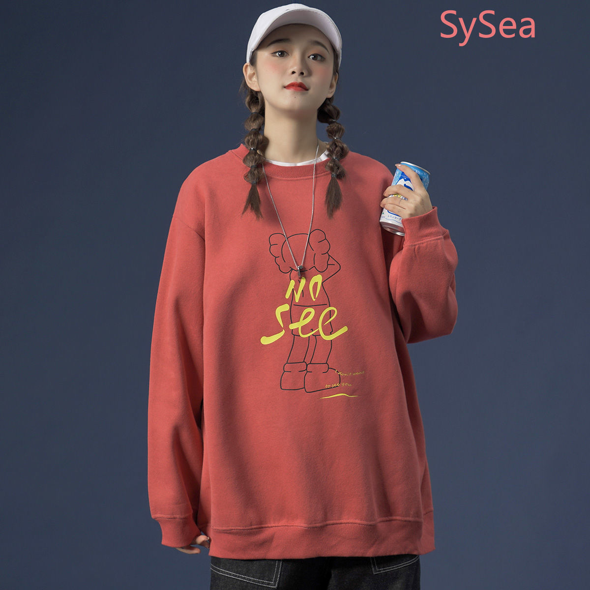 Áo Sweater Nữ Tay Dài Cổ Tròn Chất Nhung Thời Trang Mùa Thu | BigBuy360 - bigbuy360.vn