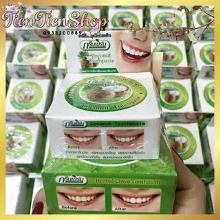 Bột tẩy trắng răng Green Herbal Thái Lan