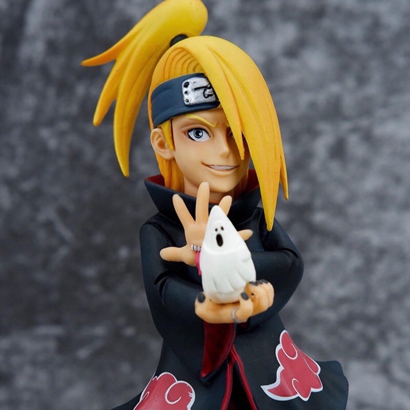 mô hình Naruto - Mô hình Obito, Deidara, Kakuzu và Hidan trong Akatsuki 24cm bằng PVC cao cấp (Có clip, Ảnh thật)