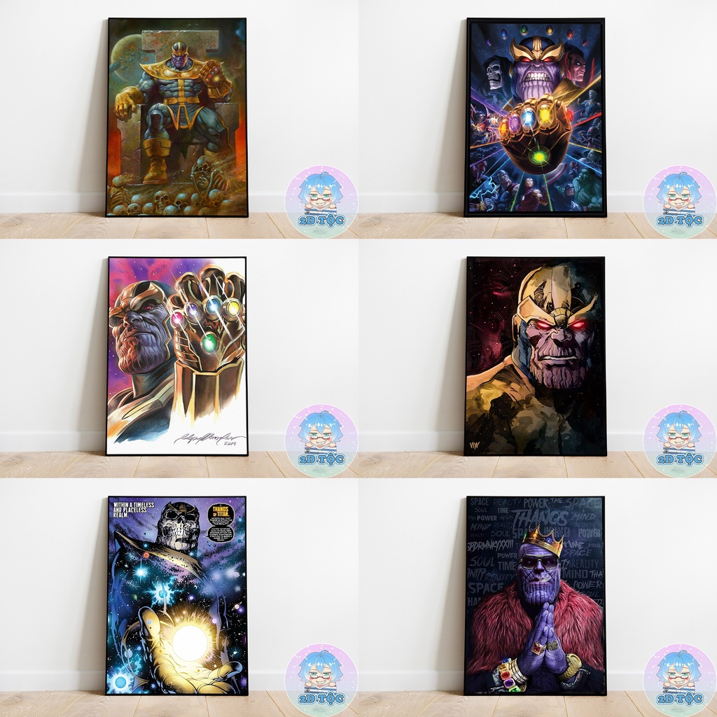 TRANH POSTER A3 THANOS MARVEL (2) CHẤT LIỆU GIẤY CAO CẤP – TRANH POSTER DÁN TƯỜNG TREO TƯỜNG 2D TỘC SHOP