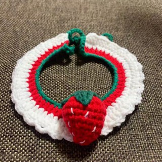 Vòng cổ dây len handmade cho mèo, cún,...