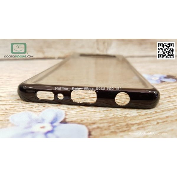 Ốp Lưng Samsung S10 Plus Baseus Shining Dẻo Trong Viền Màu