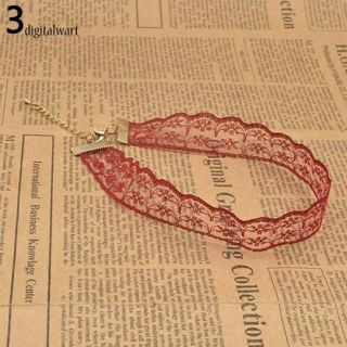 Vòng choker ren phong cách cổ điển