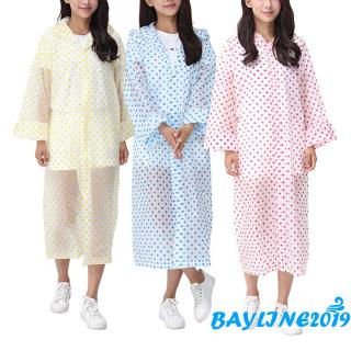 Áo mưa dài tay unisex