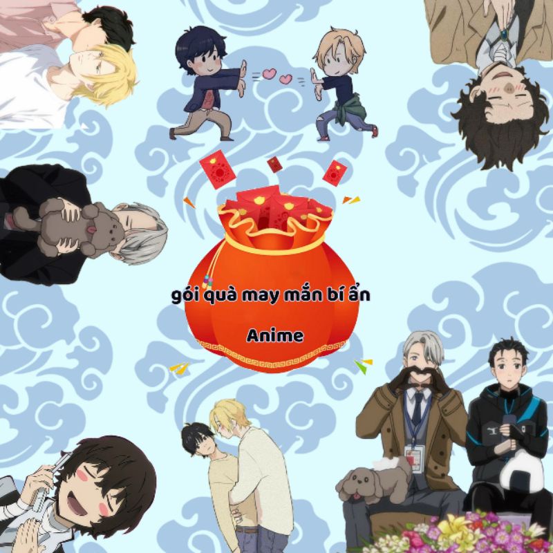 Gói Quà May Mắn Bí Ẩn Washi Sticker