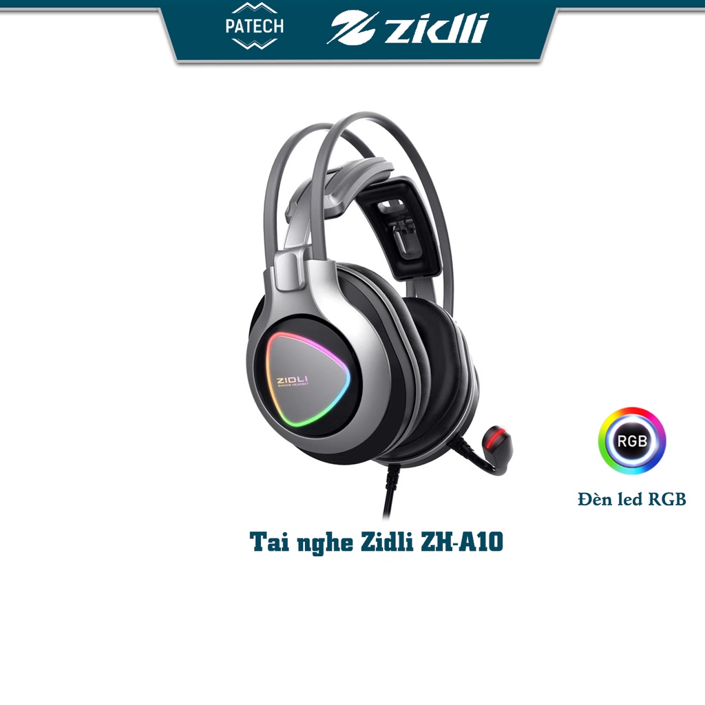 ˂PATECH˃ Tai nghe ZIDLI zcore ZH-A10 7.1 RGB - Hàng chính hãng