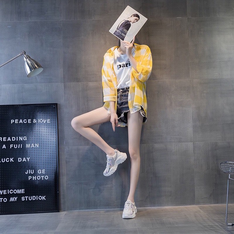 Giày nữ,giày thể thao độn đế kiểu dáng thời trang viền nhũ lấp lánh siêu đẹp | BigBuy360 - bigbuy360.vn