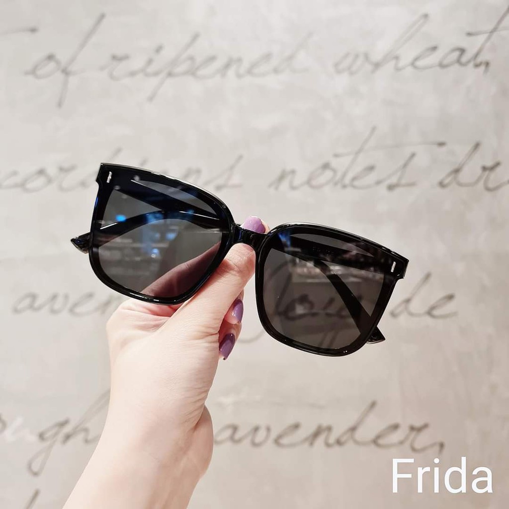 Kính mát thời trang Kính râm nam nữ chống UV400 dáng mắt to Fryda Chilistore
