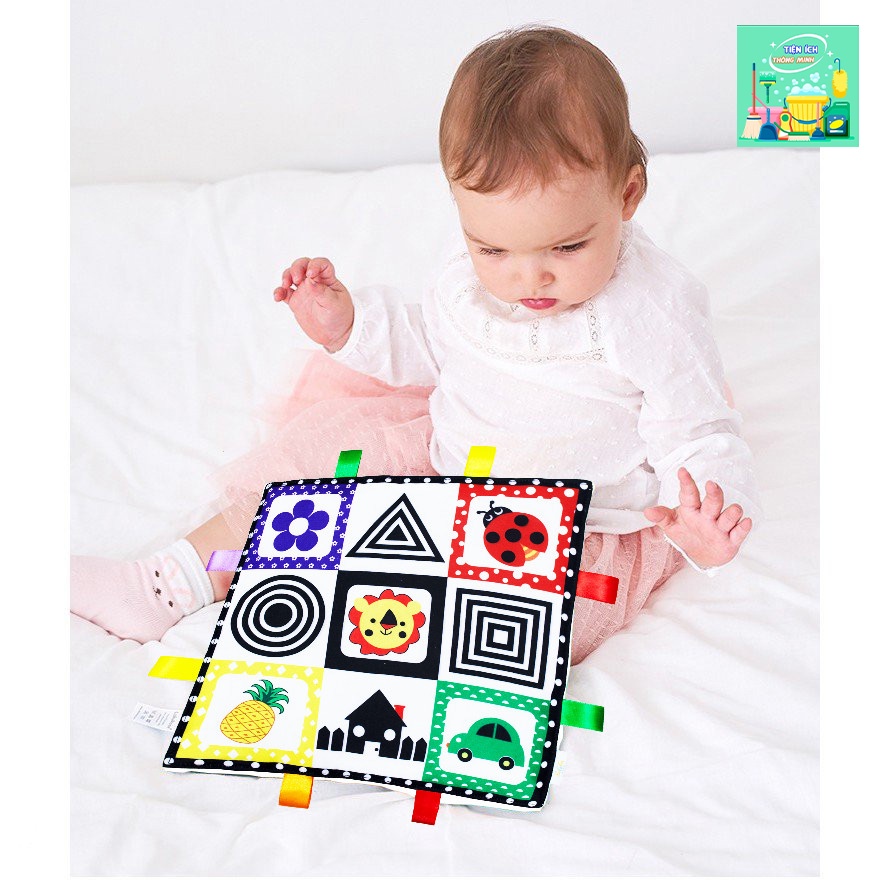 Tranh vải Tummy time. Tổng hợp các hình ảnh rau củ quả bắt mắt kích thích thị giác - BB15