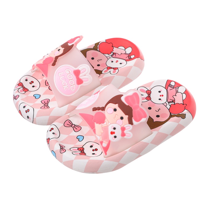 (TH13) Dép Cho Bé Họa Tiết Hoạt Hình Đáng Yêu