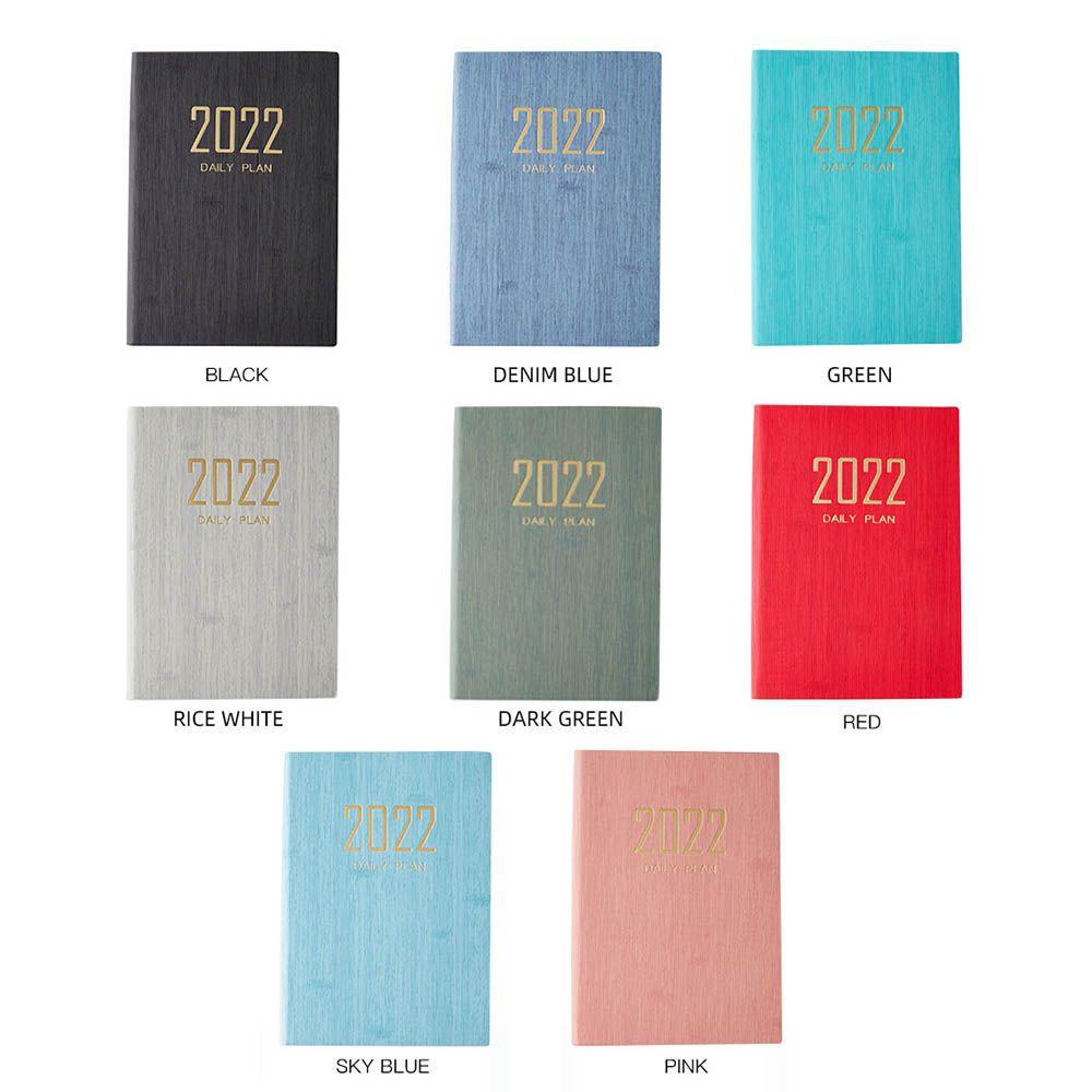 KUNHEV Sổ Tay Lên Kế Hoạch A5 Hàng Ngày 2022 Tiện Lợi