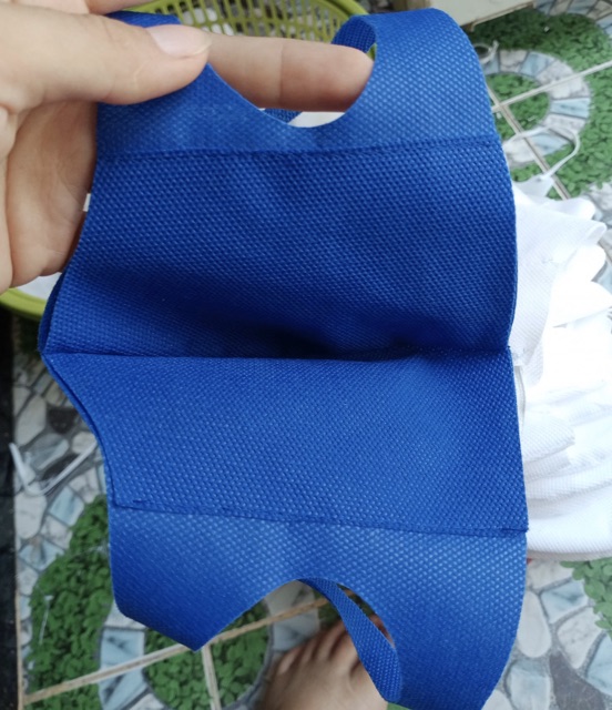 Combo 10 khẩu trang vải không thấm nước dày đẹp