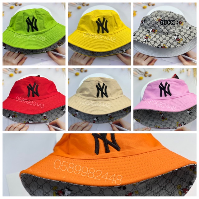 [Ảnh thật] Mục bucket tai bèo mickey 2 mặt nam nữ vải mềm nhiều màu nam nữ (Siêu rẻ 1996)