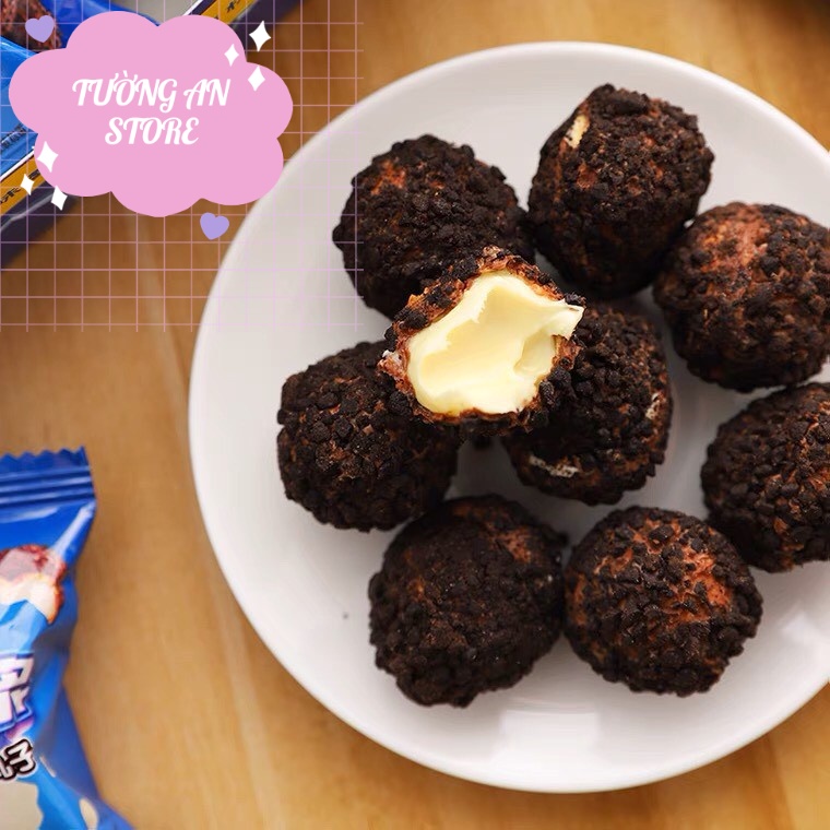 Bánh Socola Sữa Chảy 3 Lớp Hộp 330g - Hot Tiktok