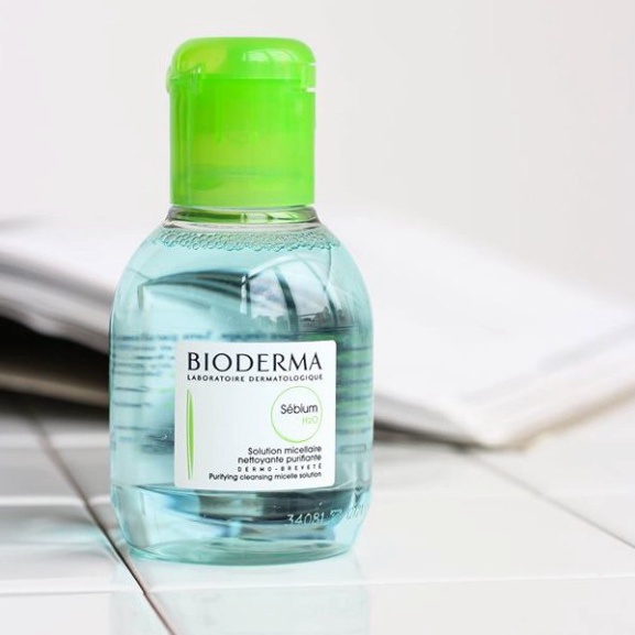 Tẩy Trang Bioderma Sebium H20 Xanh Dành Cho Da Dầu, Da Mụn - Hàng Chính Hãng Bill Đầy Đủ, Date Xa