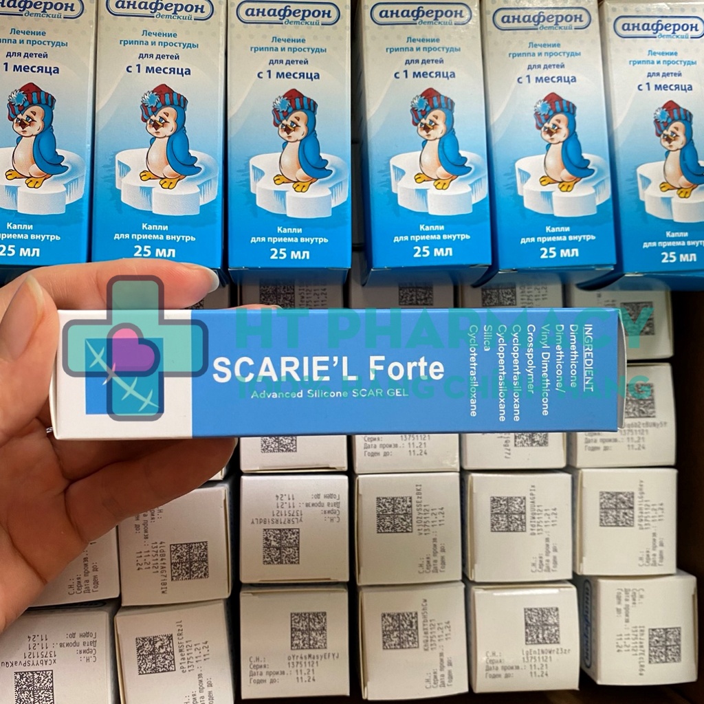 Scarie'l Forte - Gel bôi sẹo thâm, lấp đầy sẹo rỗ, sẹo lõm tuýp 10g của Eunice