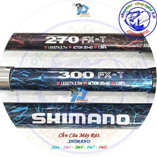 Cần Câu Máy Rút SHIMANO Vân Đá