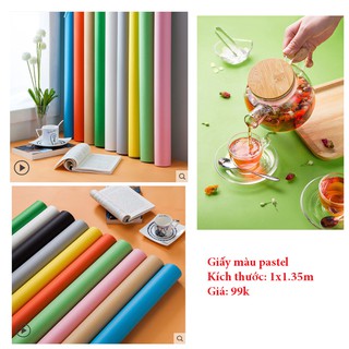 [MẪU 2021- 24 MÀU- NHIỀU SIZE] Phông Nền Chụp Ảnh, Thảm Decor, Giấy Màu Pastel, Background, Phông Trơn