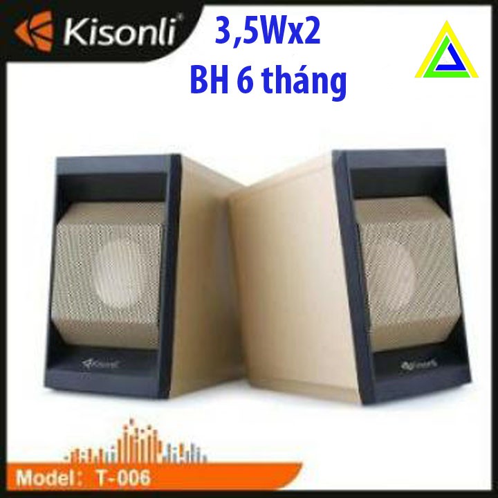 Loa vi tính Kisonli T006 Công Suất 6W