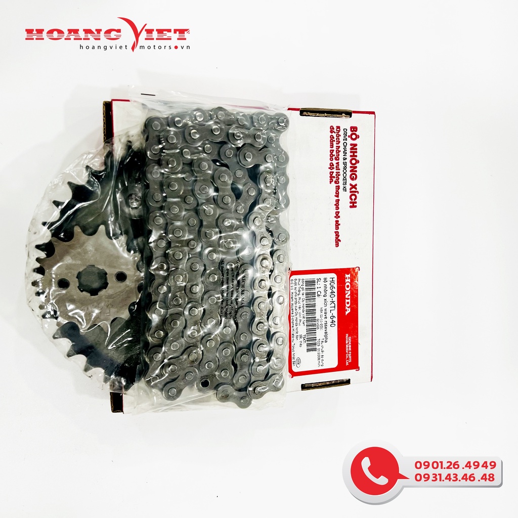 Bộ nhông xích wave Alpha - Honda WAVE ALPHA 100 2003 - H0640KRS900