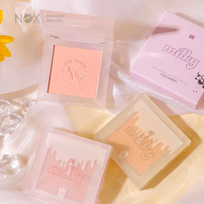 Phấn má hồng Nox dạn nén dễ tán nâng tông da lâu trôi cao cấp 4g | BigBuy360 - bigbuy360.vn