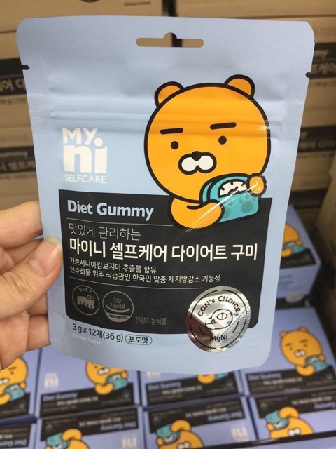 Kẹo giảm cân Diet Gummy Hàn Quốc chính hãng