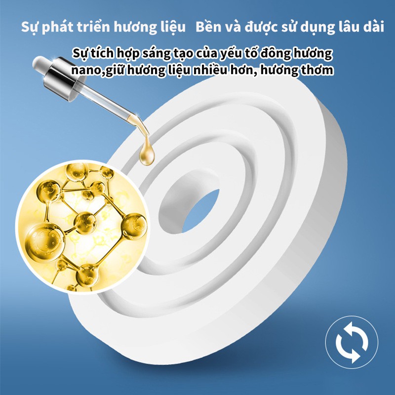 Năng lượng mặt trời xoay tư đồng nước hoa đồ trang trí xe ô tô cung cấp sản phẩm hương liệu