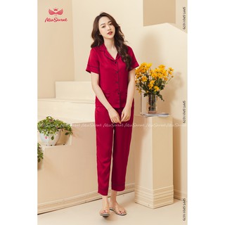 Bộ Pyjama Đỏ Đô Chính Hãng MiaSecret