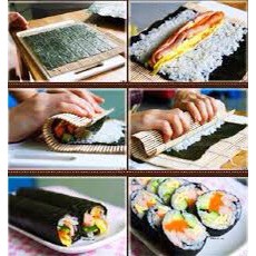 Rong Biển Cuộn Cơm/Cuộn Sushi Gim Bab Gim 10 lá - Rong Biển Gim Bab Gim