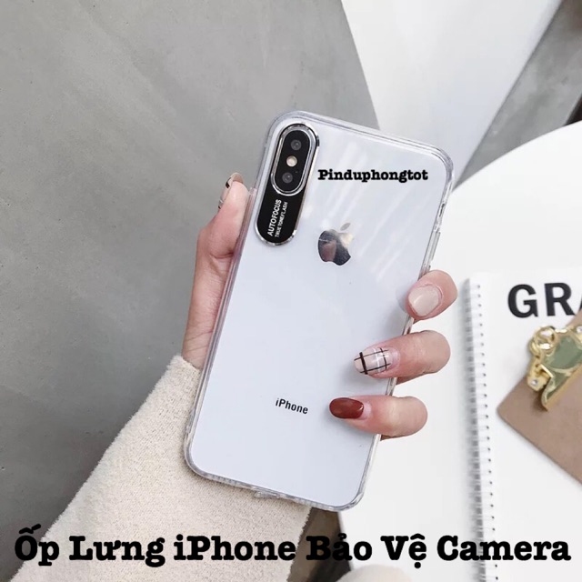 Ốp Lưng iPhone Bảo Vệ Camera iPhone X, XS Max