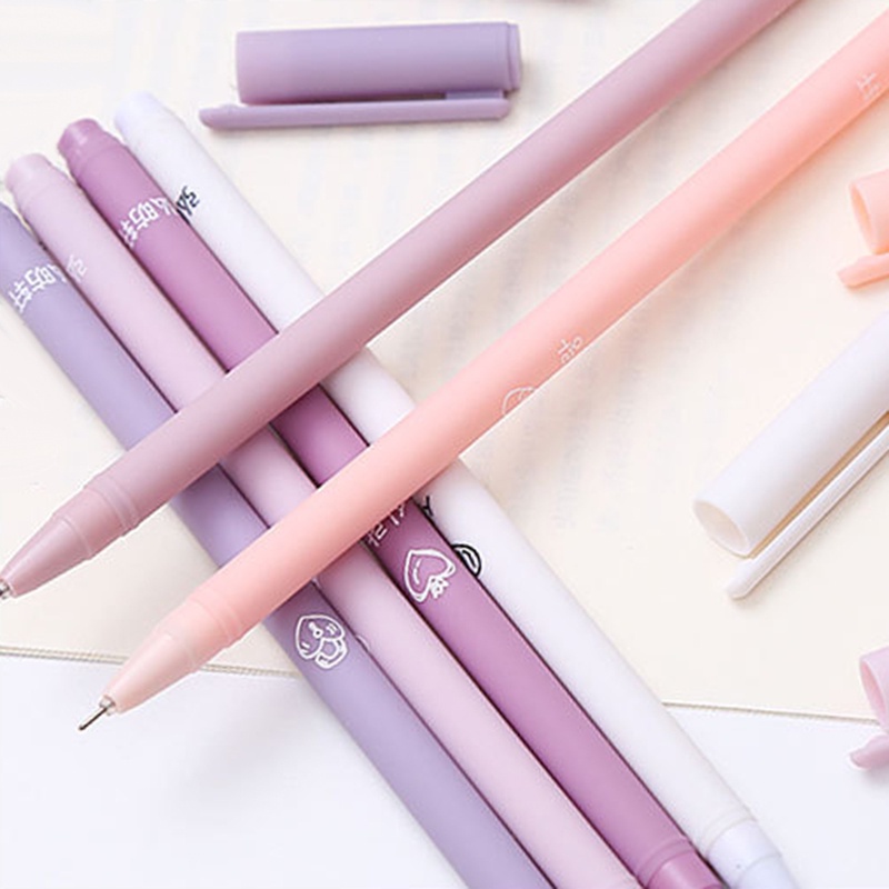 Bút Gel Dạng Nhấn Họa Tiết Động Vật Hoạt Hình Dễ Thương Xinh Xắn