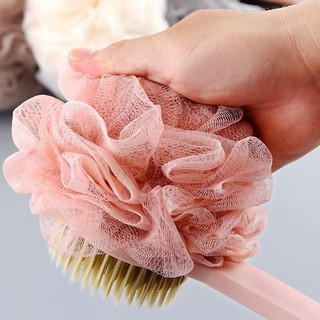 Cây Chà Lưng - Bàn Chải Cọ Lưng 💝 FREESHIP 💝 Cây Cọ Tắm Bông Tắm Chà Lưng 2 Mặt Hàng Xuất Nhật