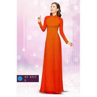 Vải may áo dài màu chuyển sắc