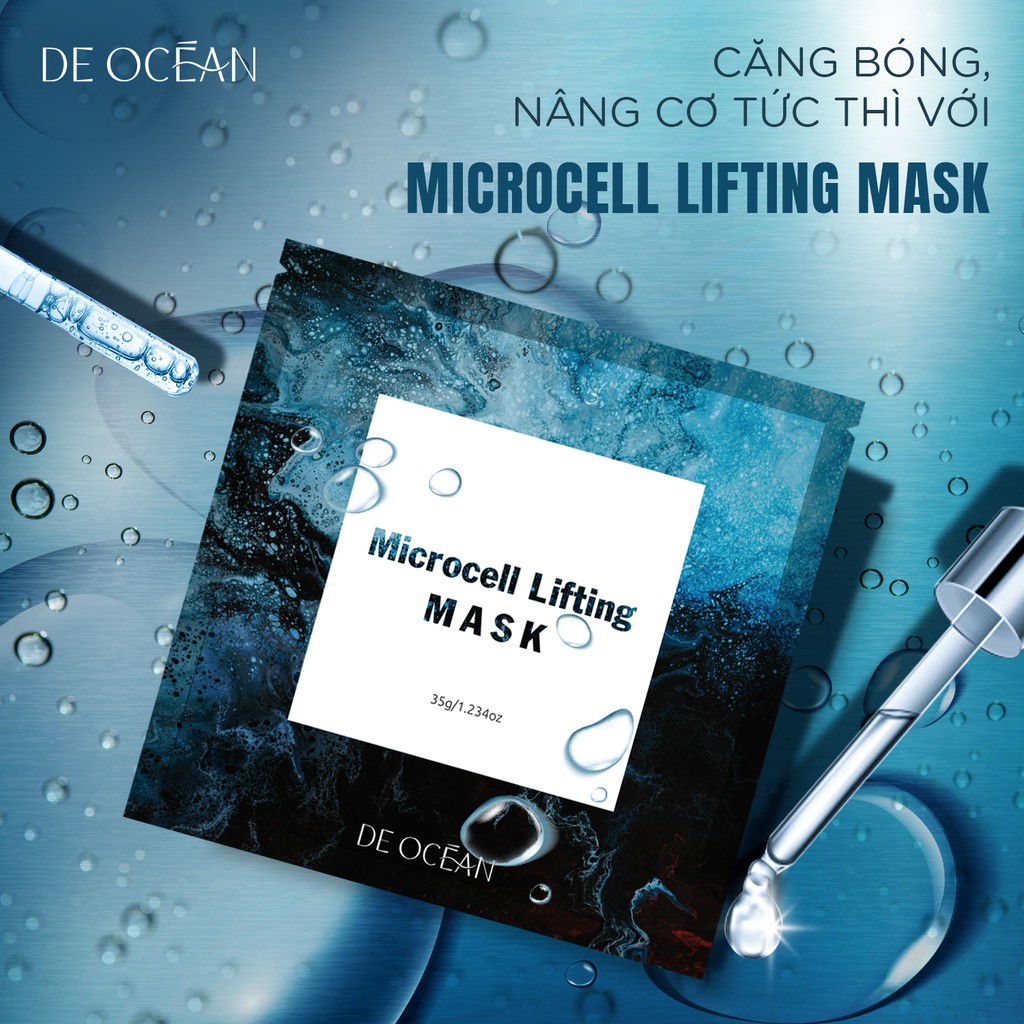 Combo 2 hộp mặt nạ tan chảy Microcell Lifting (mỗi hộp 3 nạ)