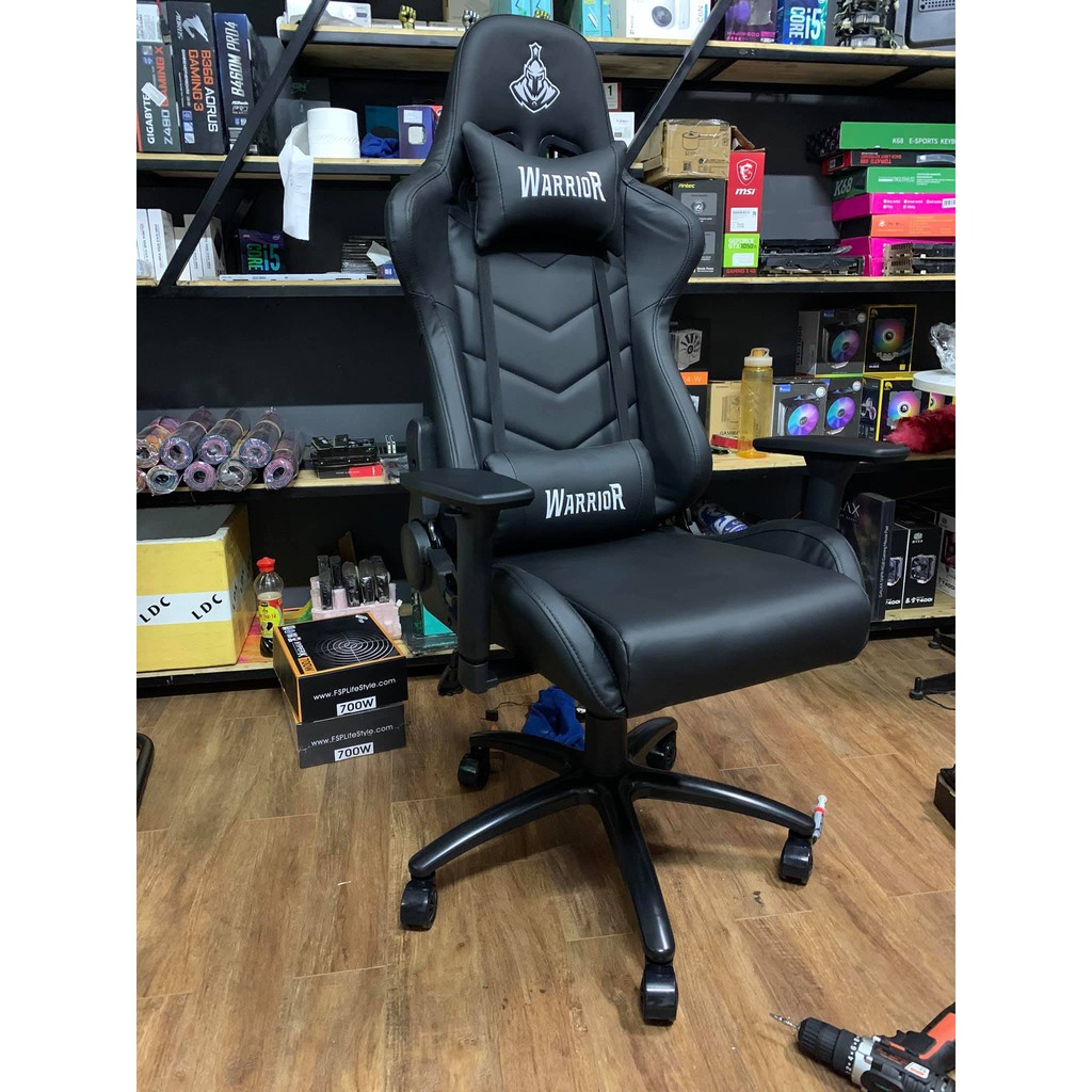 Ghế Gaming WARRIOR GAMING CHAIR - Raider Series - WGC206 - Khung Kim Loại - Tay Ghế 3D - Chính Hãng - B.Hành 12 Tháng | WebRaoVat - webraovat.net.vn