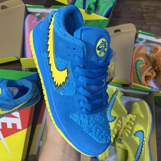 (42.5x1)giày sneaker grateful dead x sb dunk bear !the best dunk