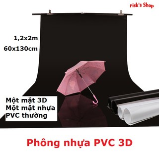 Phông nhựa pvc 3d 60x130cm, 120x200cm