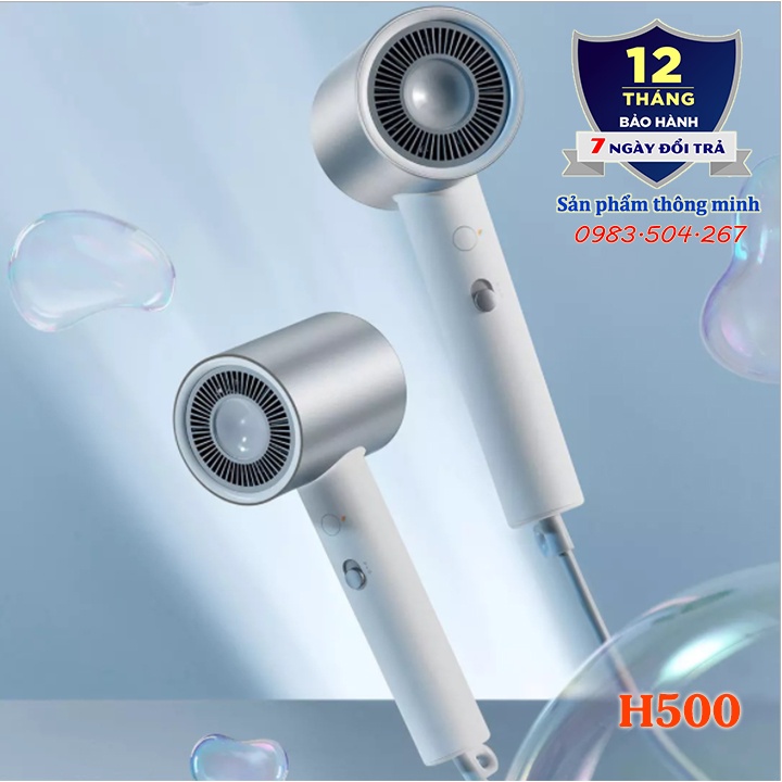Máy sấy tóc ion cao cấp Xiaomi Mijia H100/H300/H500 - Sấy siêu nhanh - Bảo vệ tóc với ion âm - Nhiệt độ không đổi