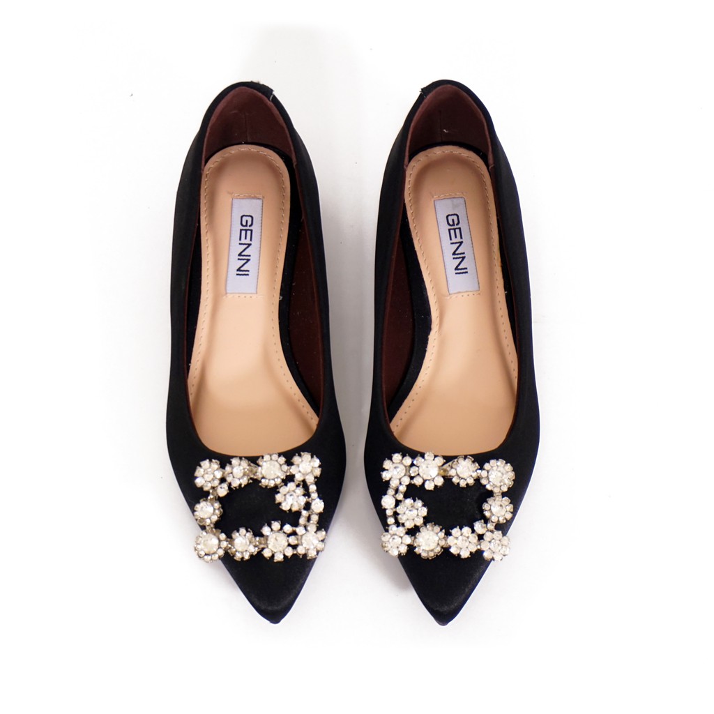 Giày bệt lụa gắn đá GE442 - Genni | BigBuy360 - bigbuy360.vn