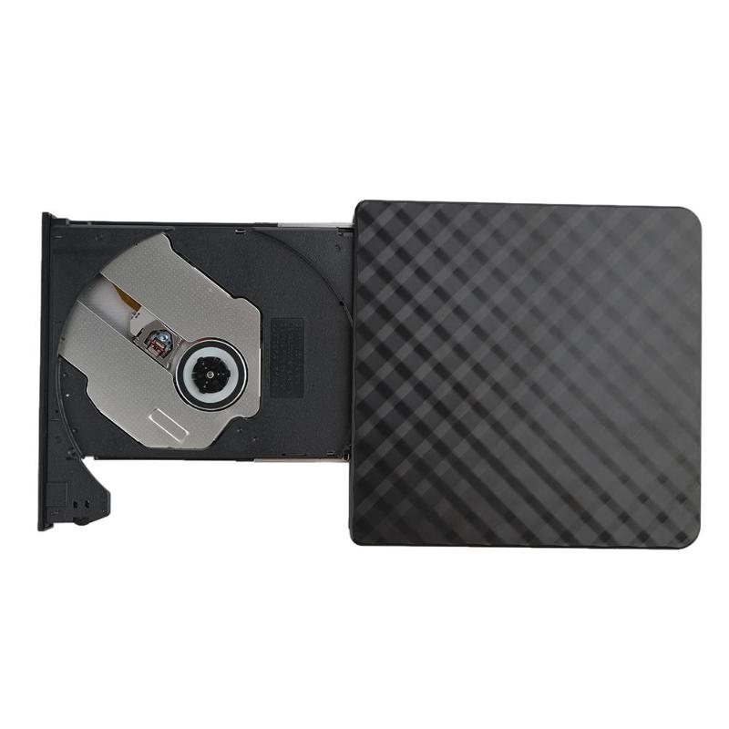 USB 3.0 Đầu ghi DVD gắn ngoài Máy ghi DVD RW Ổ đĩa quang Đầu CD / DVD ROM MAC OS Windows XP / 7/8/10 Chất liệu nhựa ABS