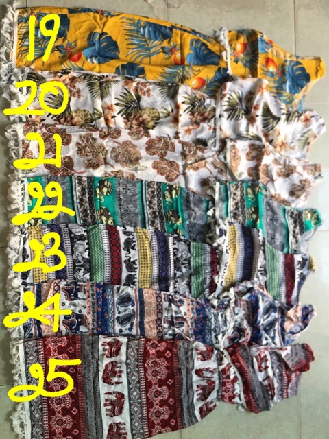 Đầm maxi đi biển. Đầm viền tua vải lanh ko tay | BigBuy360 - bigbuy360.vn