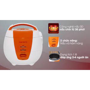 Hàng chính hãng - Nồi cơm điện Cuckoo CR 0661