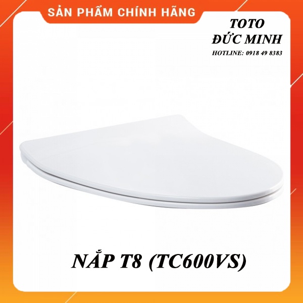Nắp bồn cầu ĐÓNG ÊM TOTO TC385, TC393, TC600 trừ nắp K385 ko phải ToTo