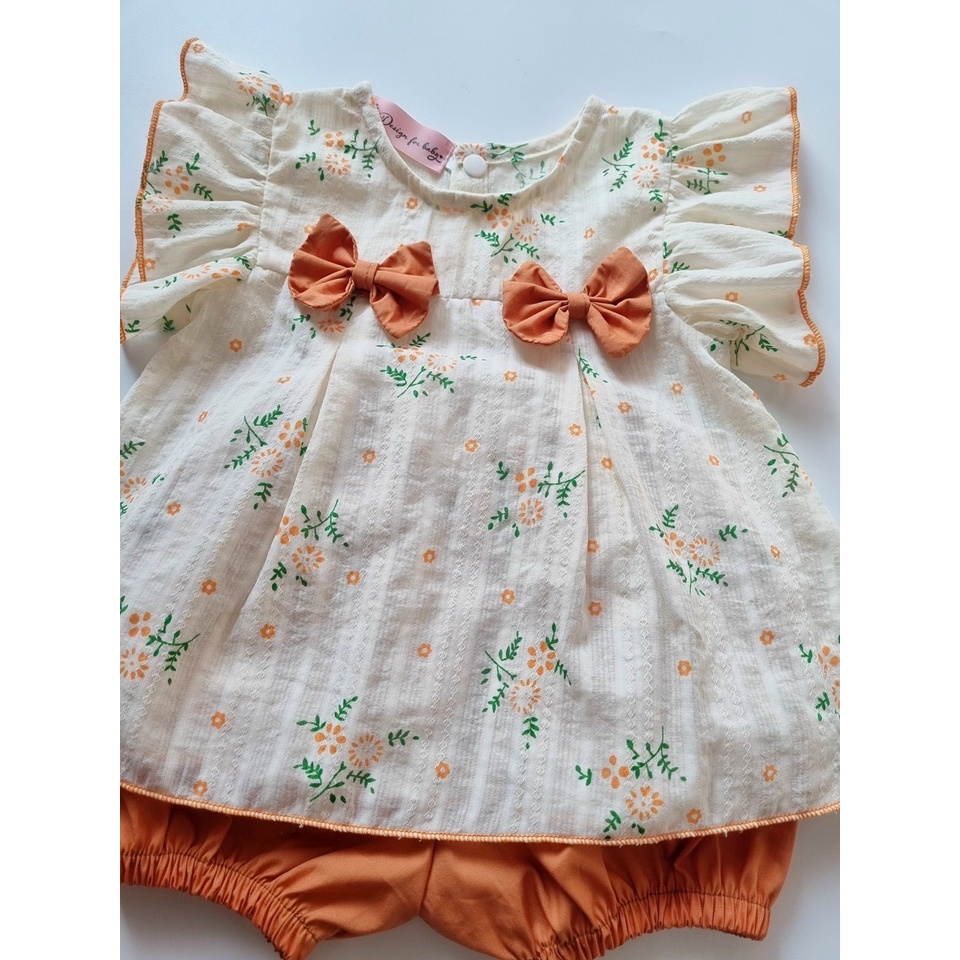 quần áo bé gái 𝑭𝑹𝑬𝑬𝑺𝑯𝑰𝑷Set đồ trẻ em THIẾT KẾSu Shop- SÉT BỘ lụa gấm váy trẻ em hàng thiêt kế cao cấp VNXK