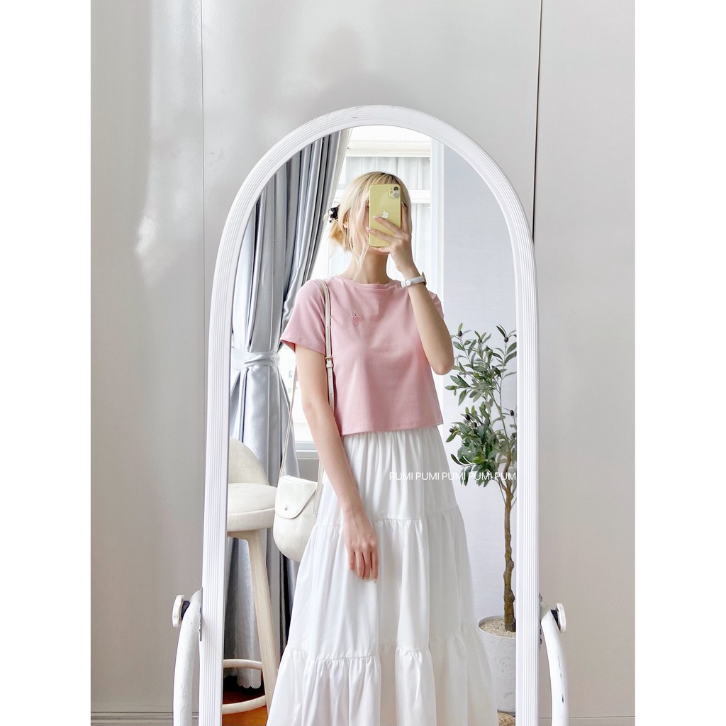 [Mã WASKT304 giảm 15% tối đa 30K đơn 99K] Chân váy voan xếp ly dài freesize Pumi | BigBuy360 - bigbuy360.vn