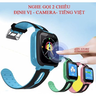 Đồng hồ định vị trẻ em S4 phiên bản tiếng Việt, có Camera, Đèn pin, chống nước nhẹ