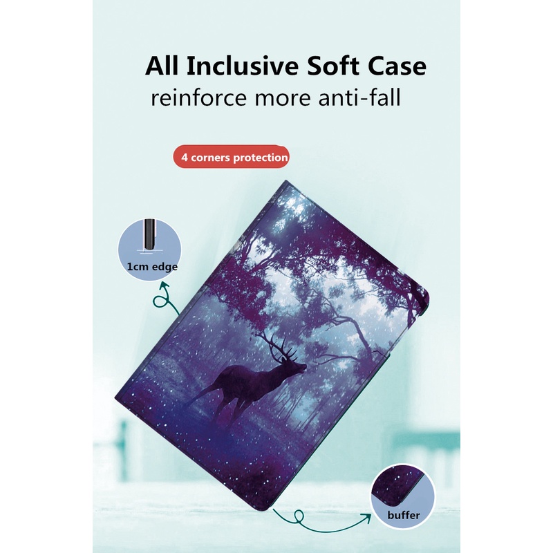 Bao Da Máy Tính Bảng Tự Động Tắt / Mở Cho ipad 7th 8th 9th 10.2 air3 2018 5 / 6 9.7-inch 10.5-inch 10.2 Mini 5 air2 air1