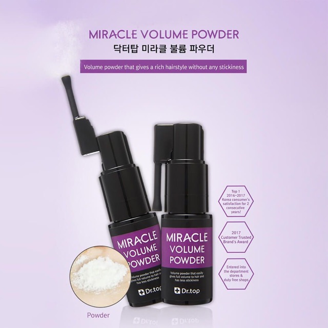 Bột làm phồng tóc Dr.Top Miracle Volume Powder