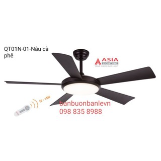 QUẠT TRẦN CÓ ĐÈN TRANG TRÍ ASIA- QT01