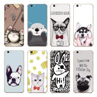 Ốp điện thoại TPU mềm họa tiết động vật dành cho OPPO F5 A73 A79 A77 F3 A51 A31 A53 A33 mirror 5